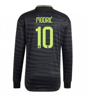 Real Madrid Luka Modric #10 Tredjedrakt 2022-23 Langermet